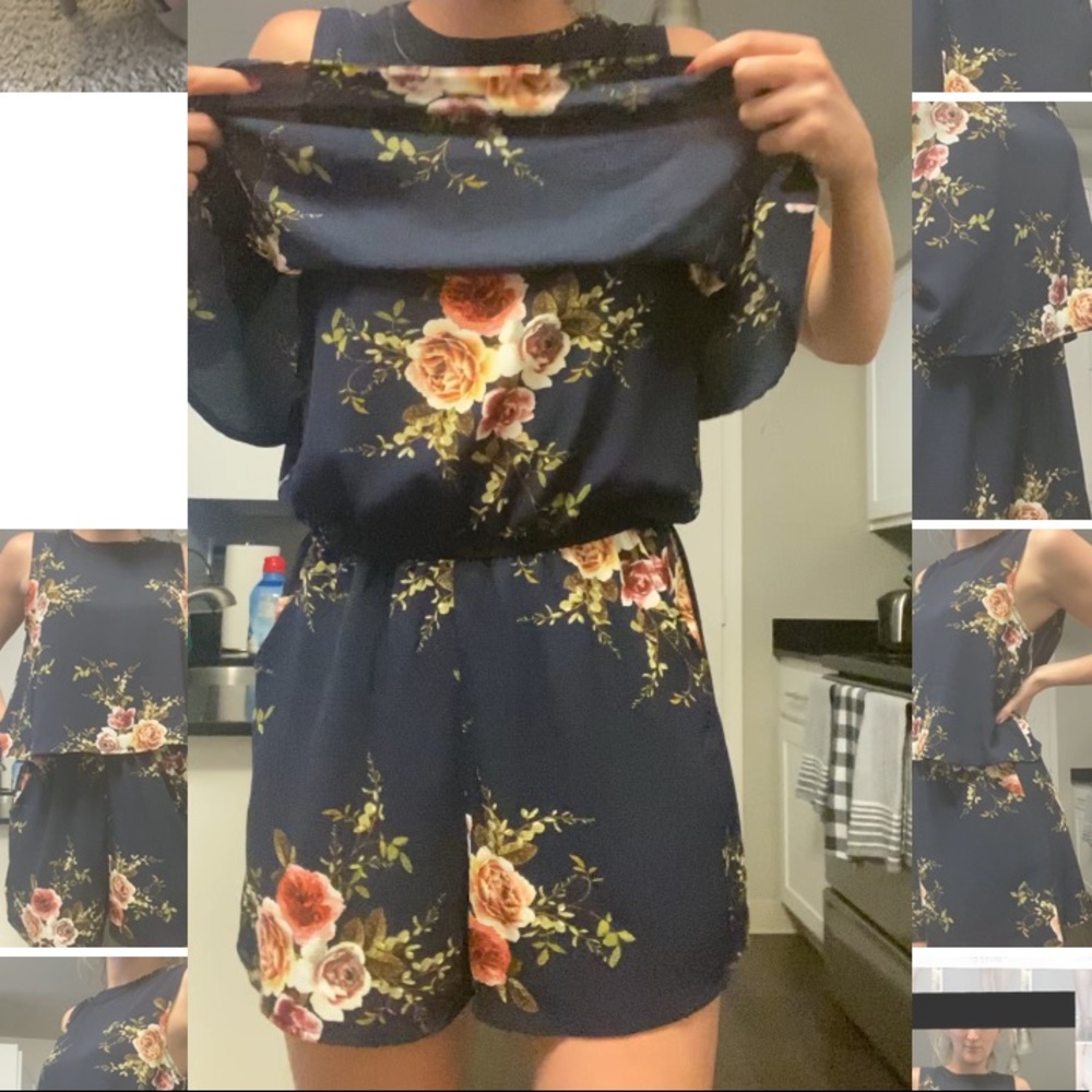 Floral Boutique Romper - Picture 4 of 4